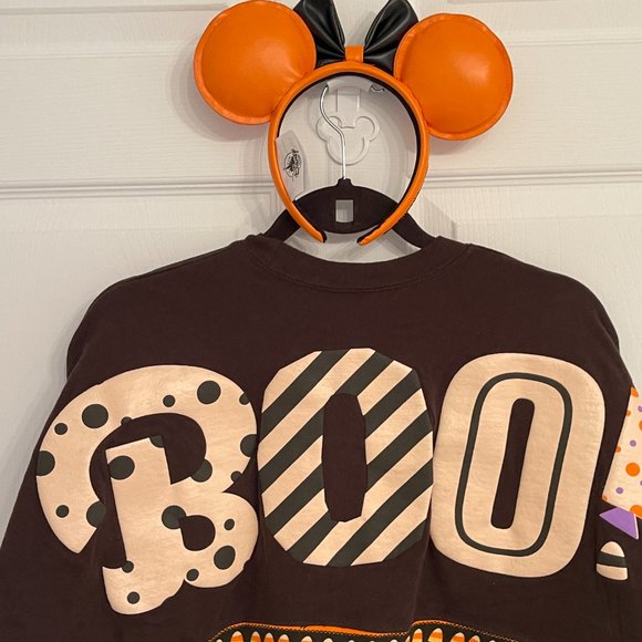 SET: Disney Halloween Spirit Jersey & Loungefly Minnie Headband GLOW-IN-DARK - Picture 6 of 9